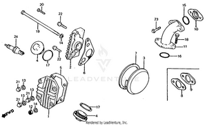 Cylinder Head Cover Schematic