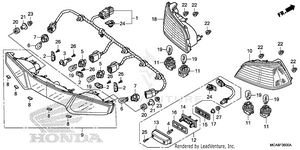 Rear Combination Light Schematic