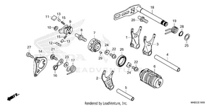 Gearshift Drum Schematic