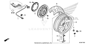 Rear Wheel Schematic