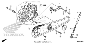 Cam Chain@tensioner Schematic