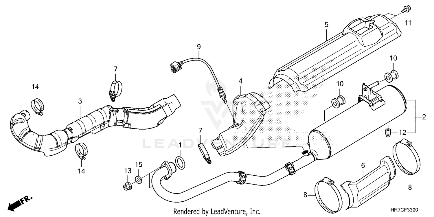 EXHAUST MUFFLER