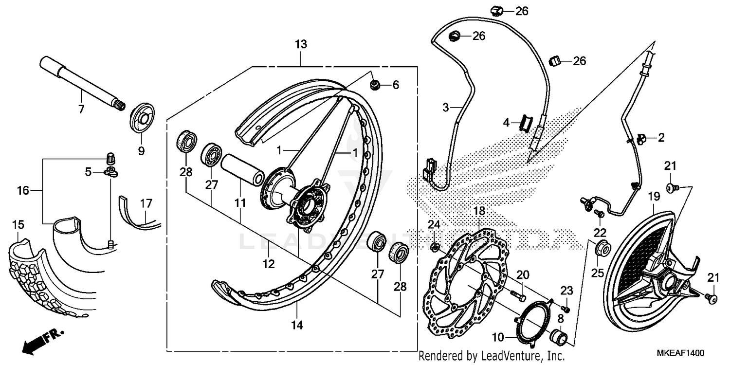 FRONT WHEEL