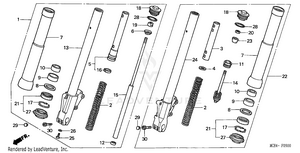 Front Fork (1) Schematic