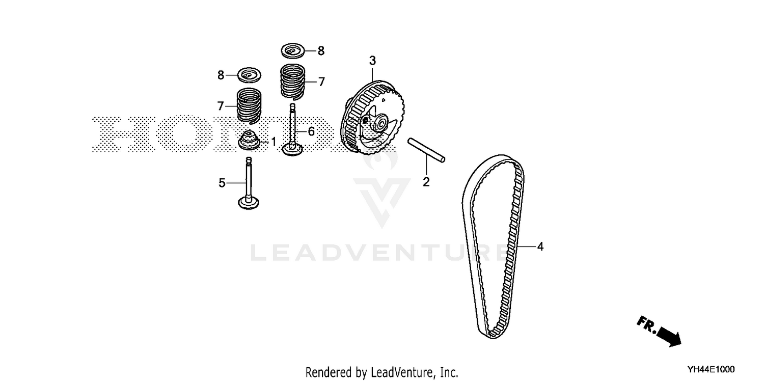 CAM PULLEY (WX10T)