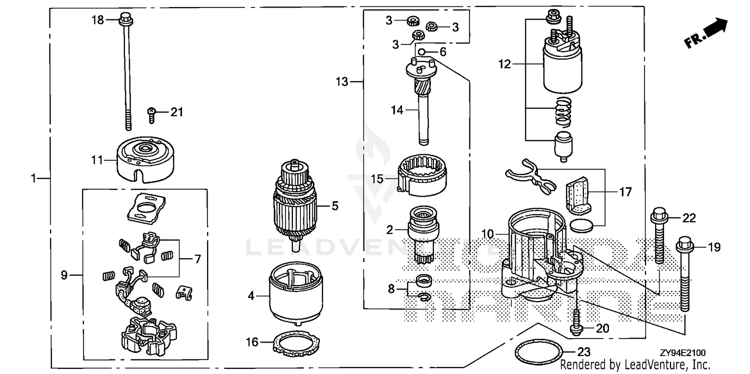 STARTER MOTOR