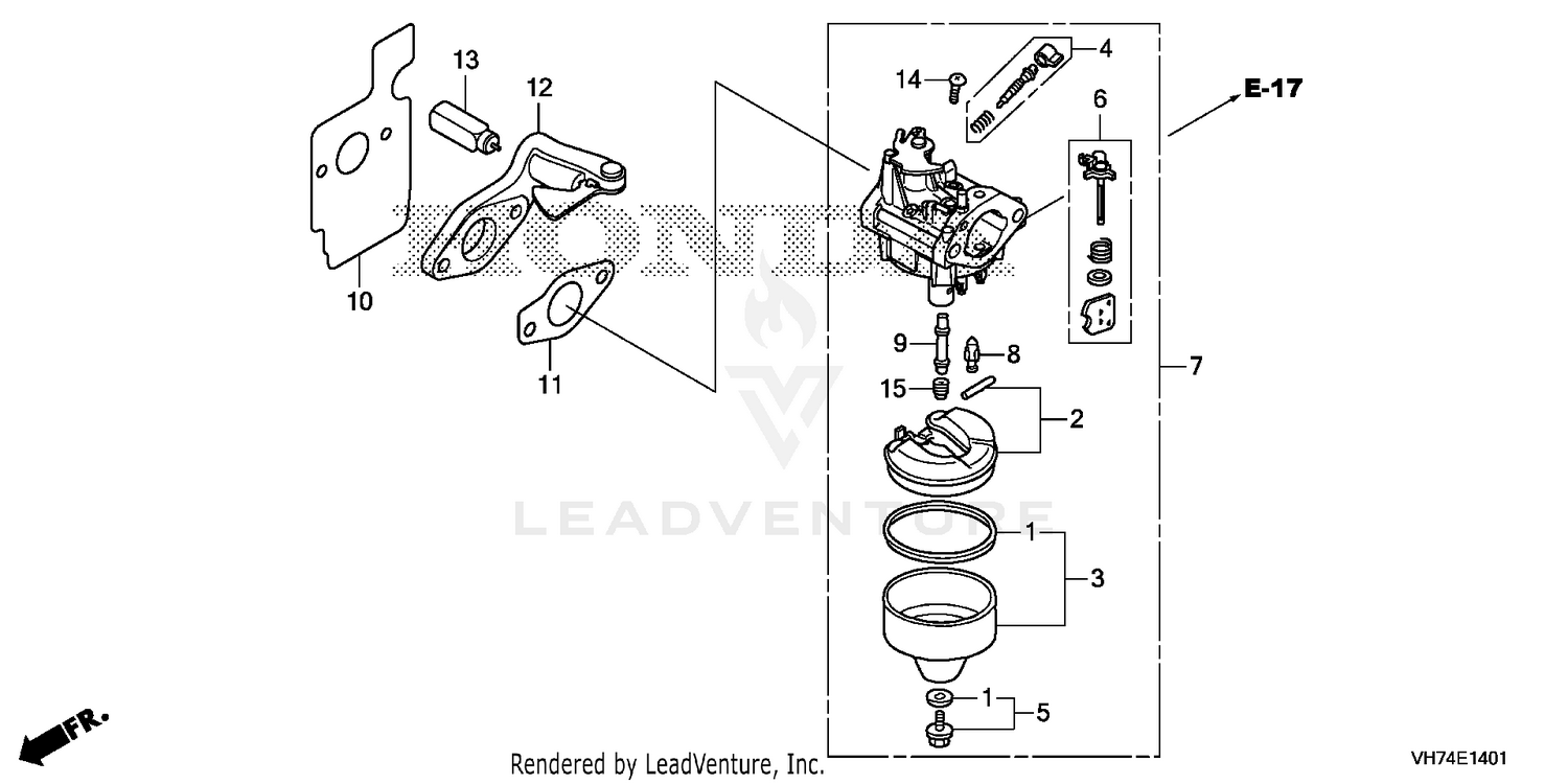 CARBURETOR (HRX217K6)