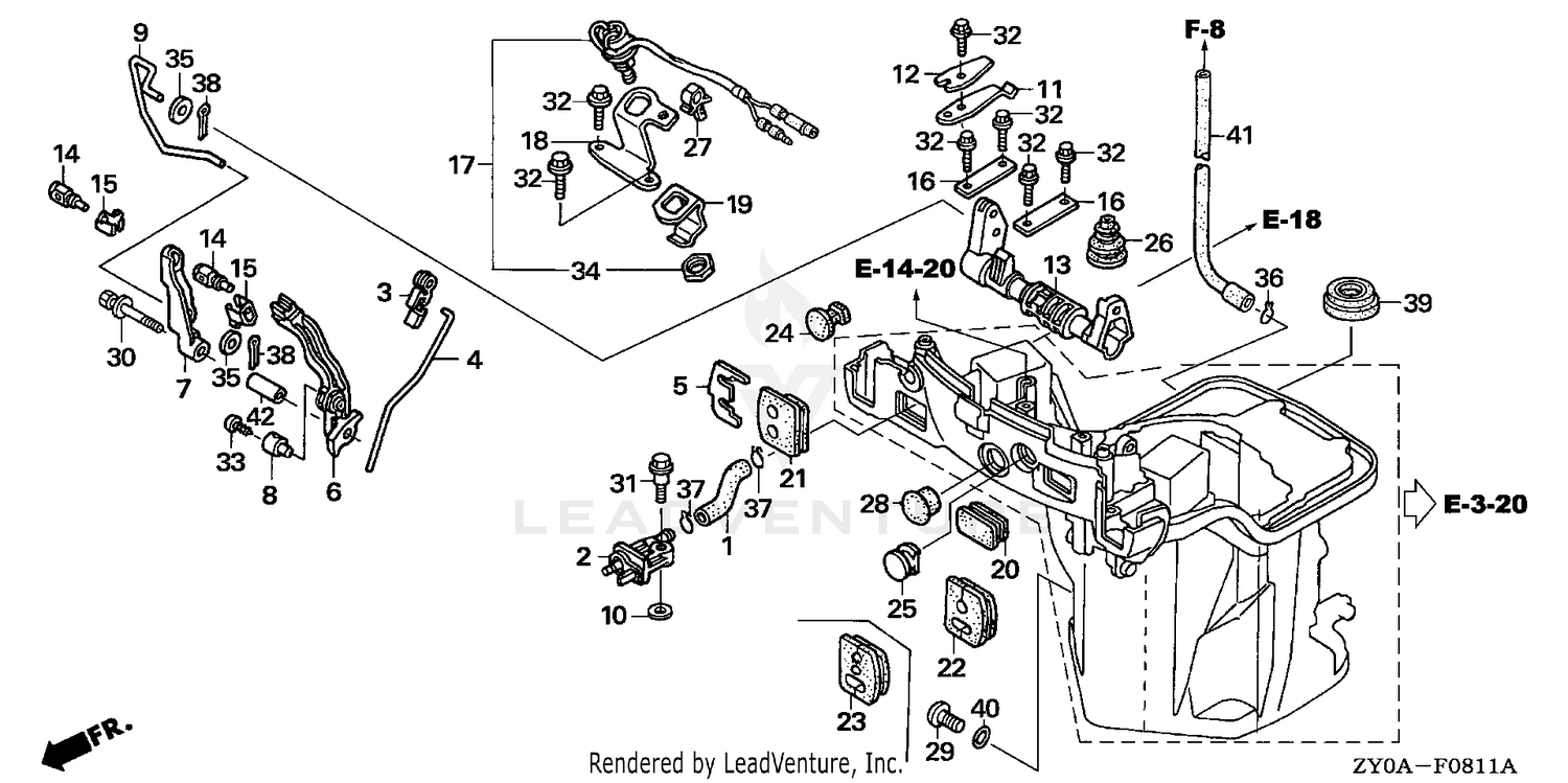 OIL CASE@SHIFT SHAFT     (REMOTE SPECIFICATION)