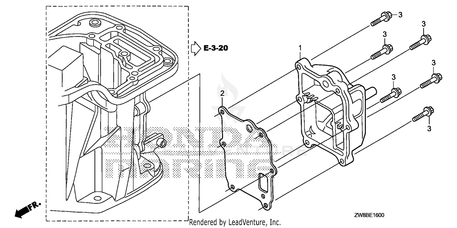 EXHAUST CHAMBER COVER