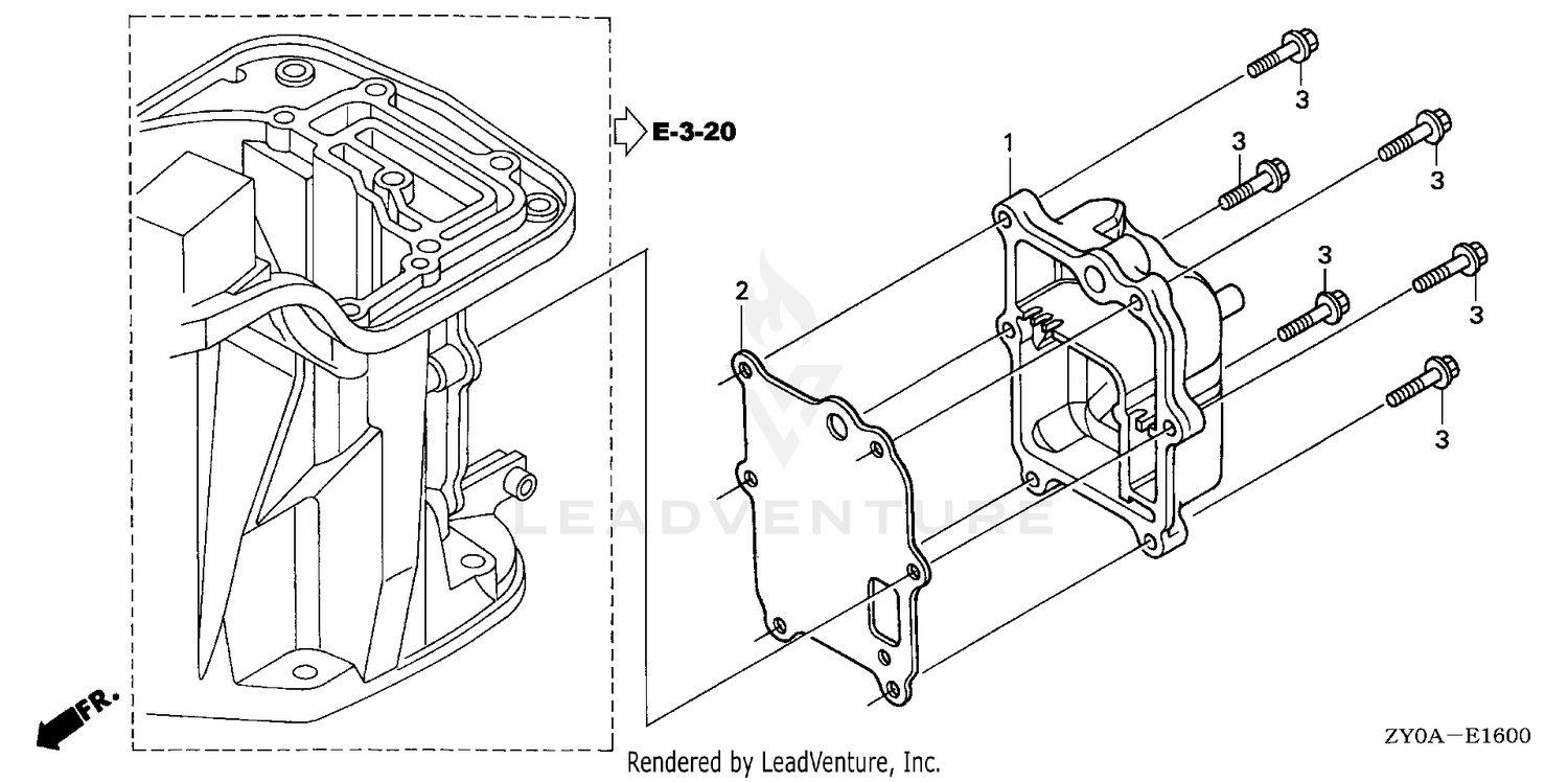 EXHAUST CHAMBER COVER