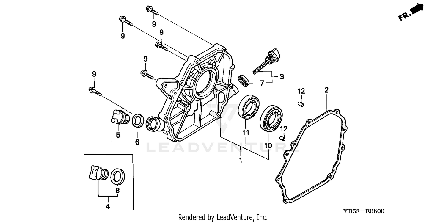 CRANKCASE COVER