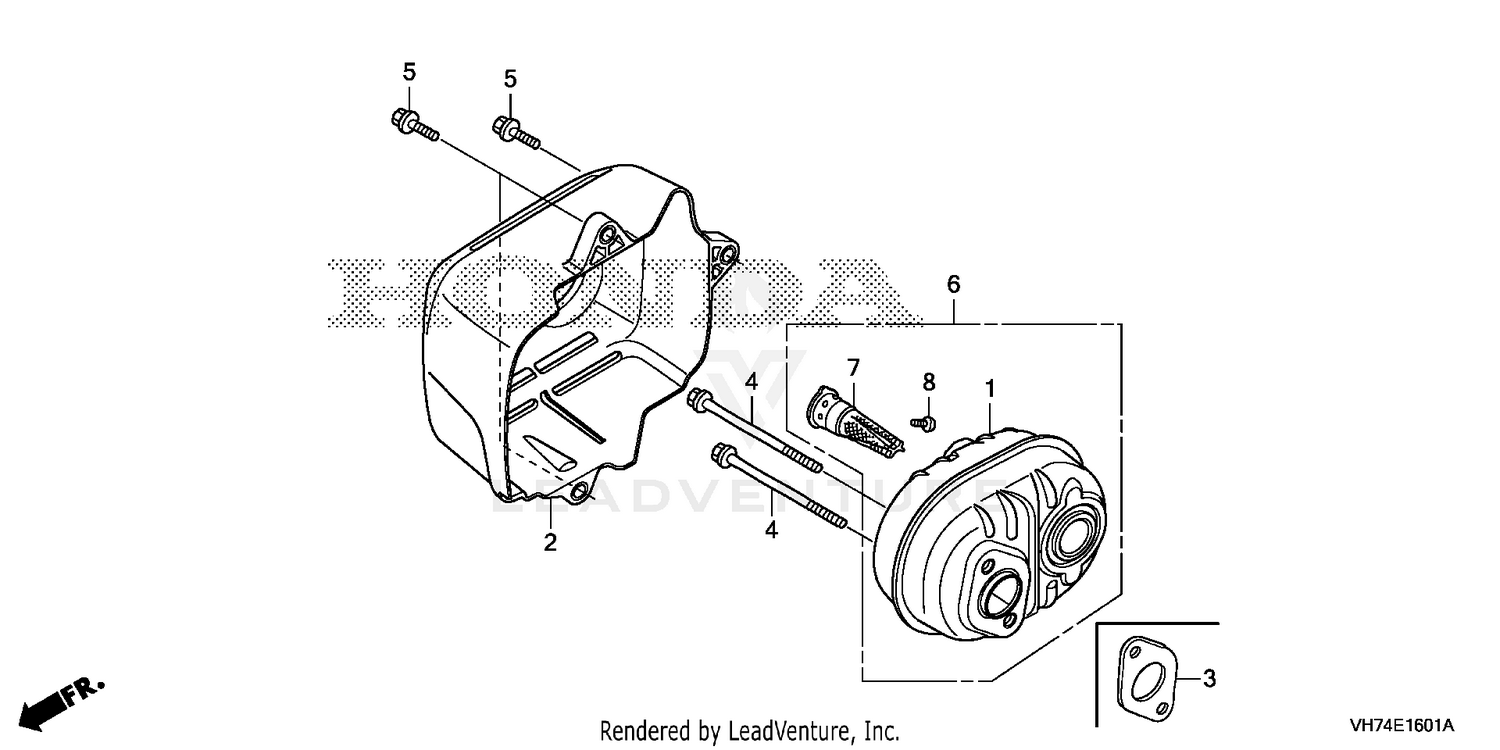 MUFFLER (HRX217K6)