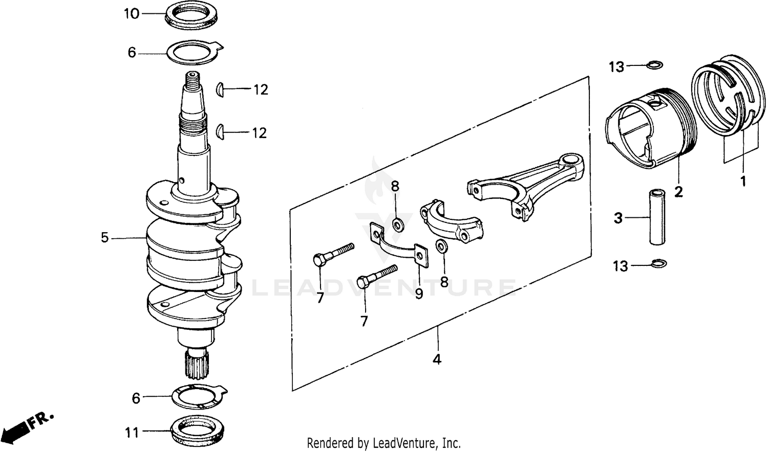 PISTON@CRANKSHAFT