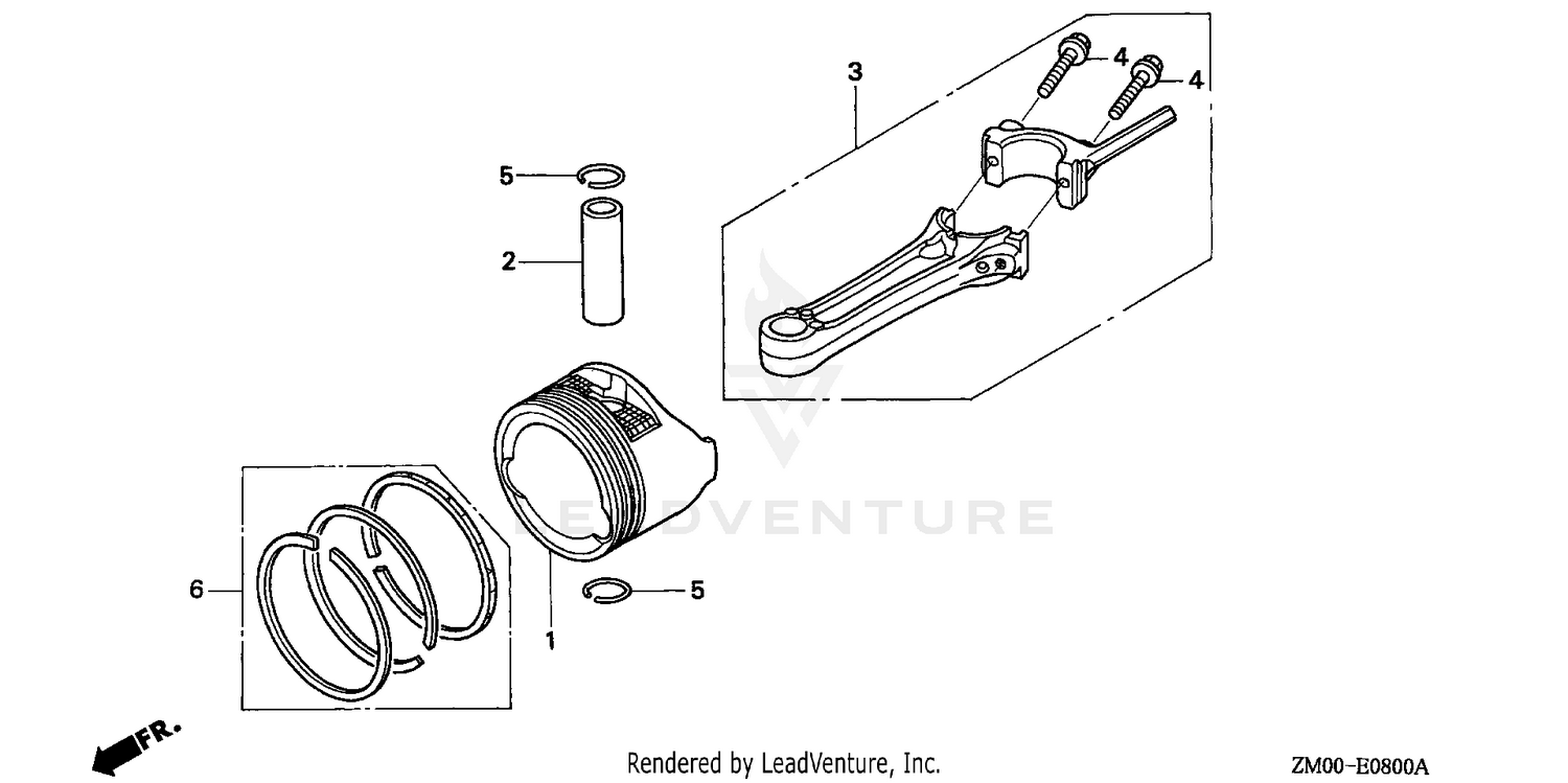 PISTON@CONNECTING ROD