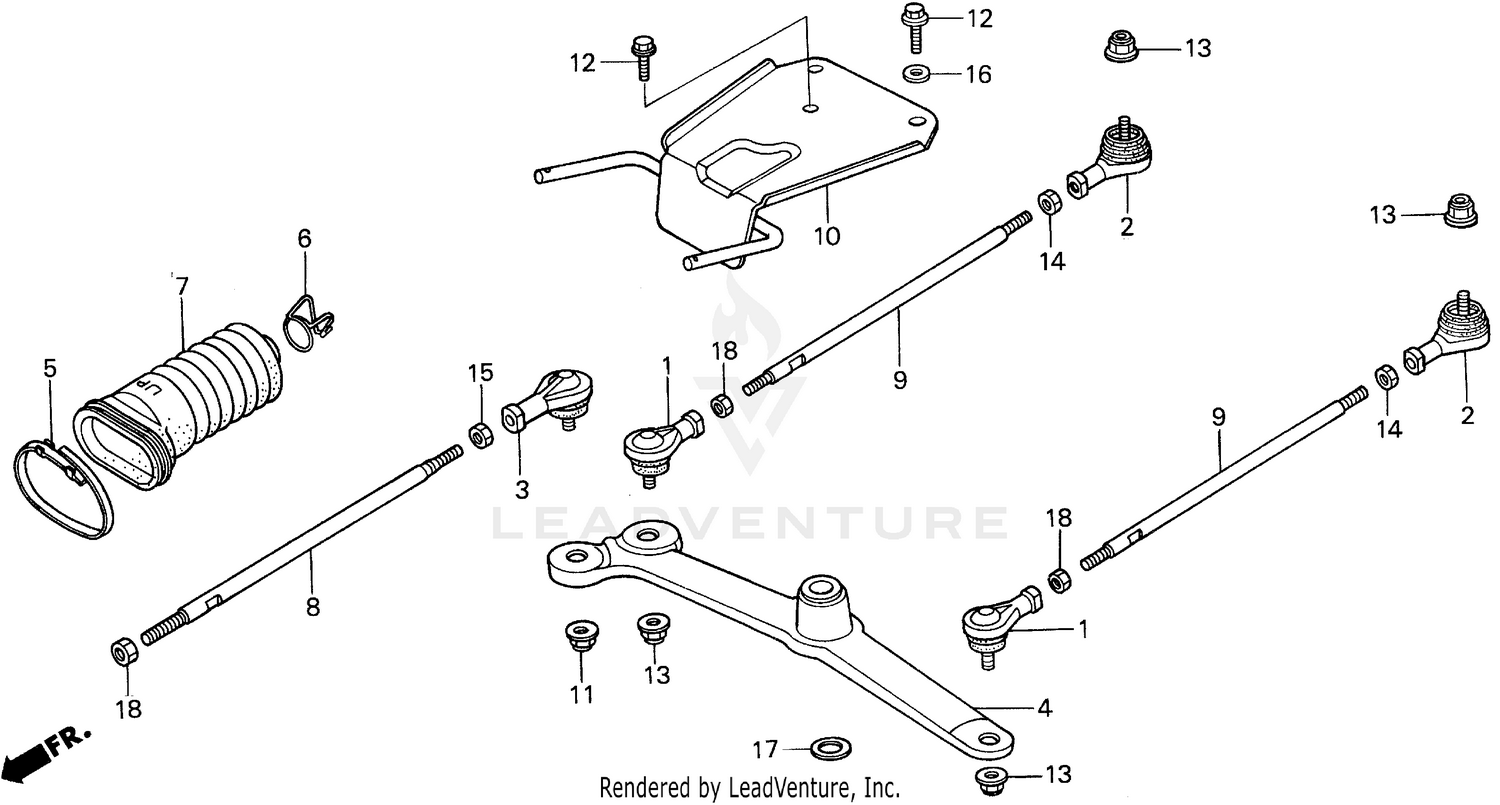 REAR STEERING ARM