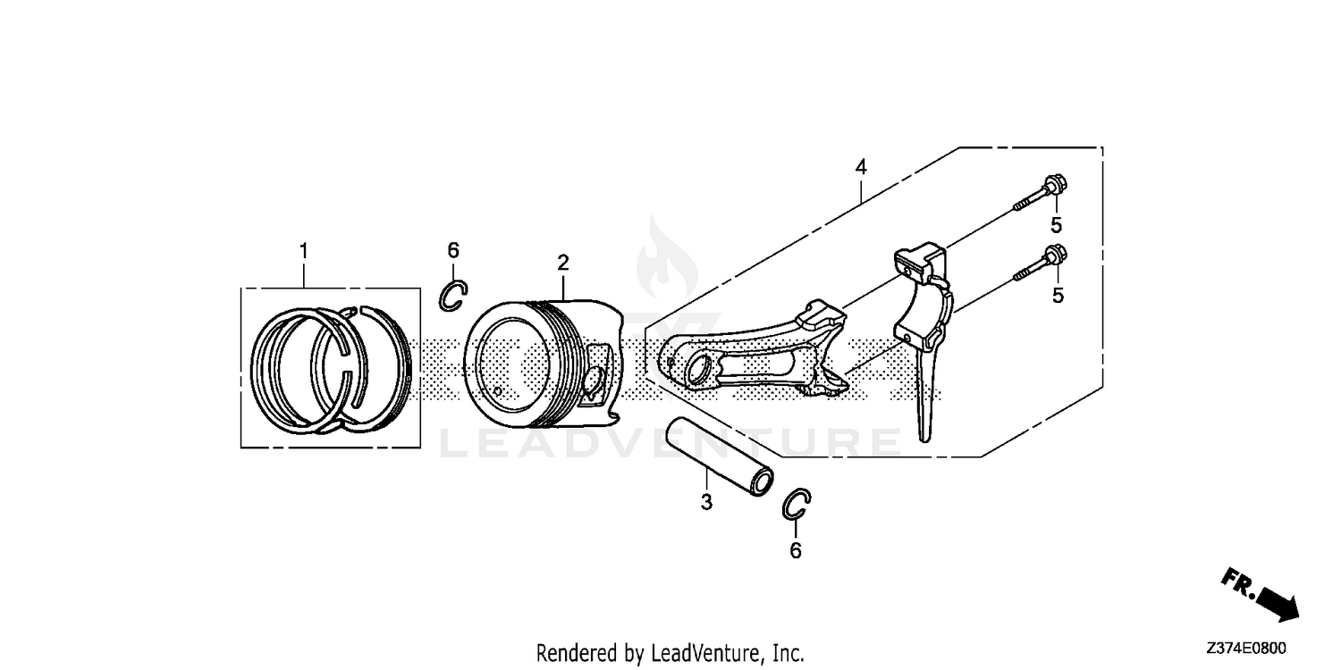 PISTON@CONNECTING ROD
