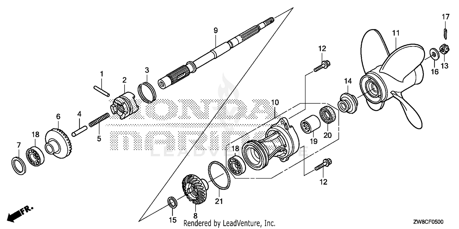 PROPELLER SHAFT@PROPELLER