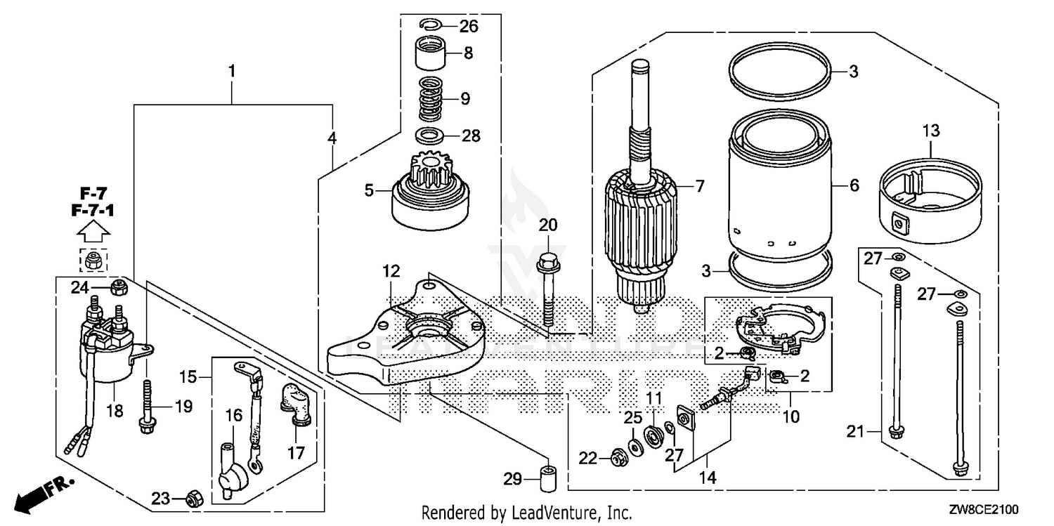 STARTER MOTOR