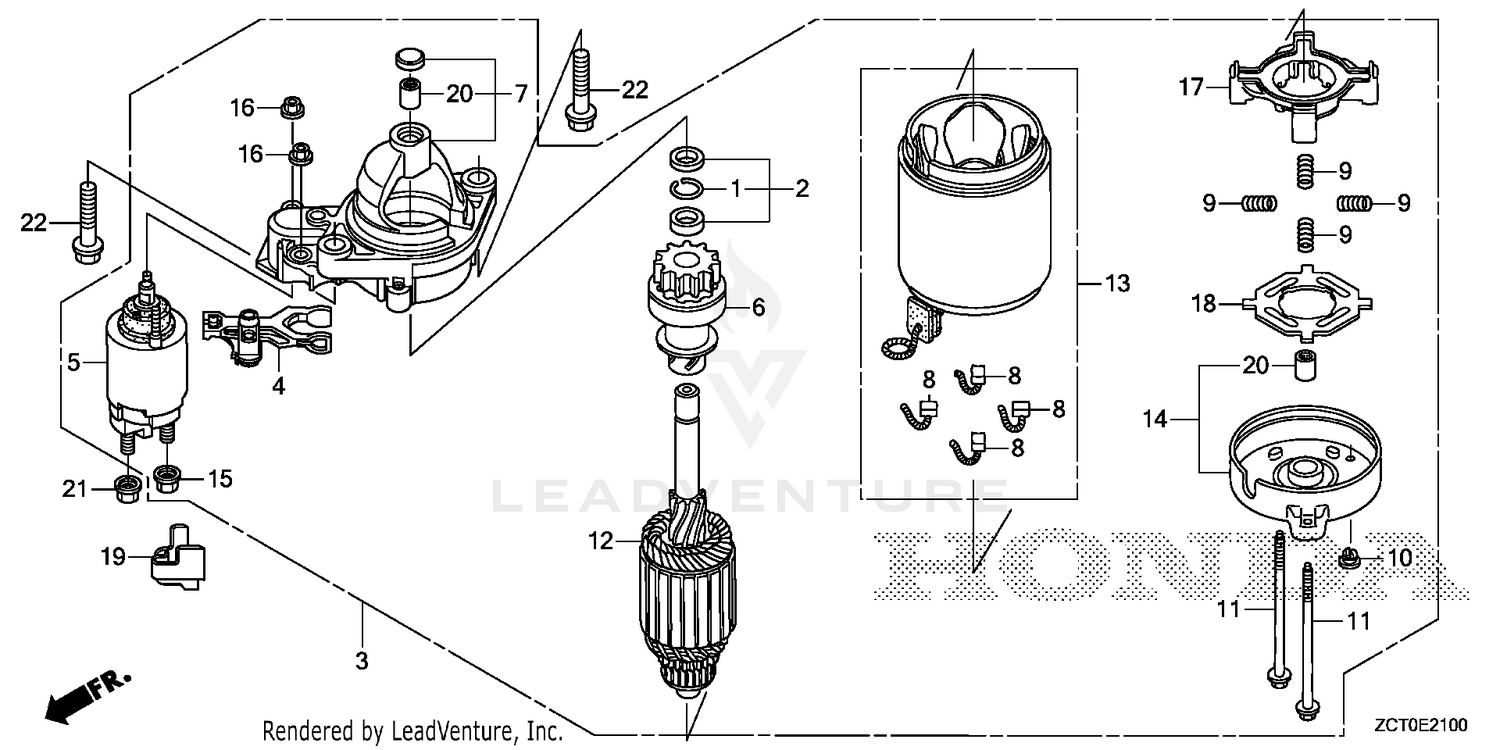 STARTER MOTOR
