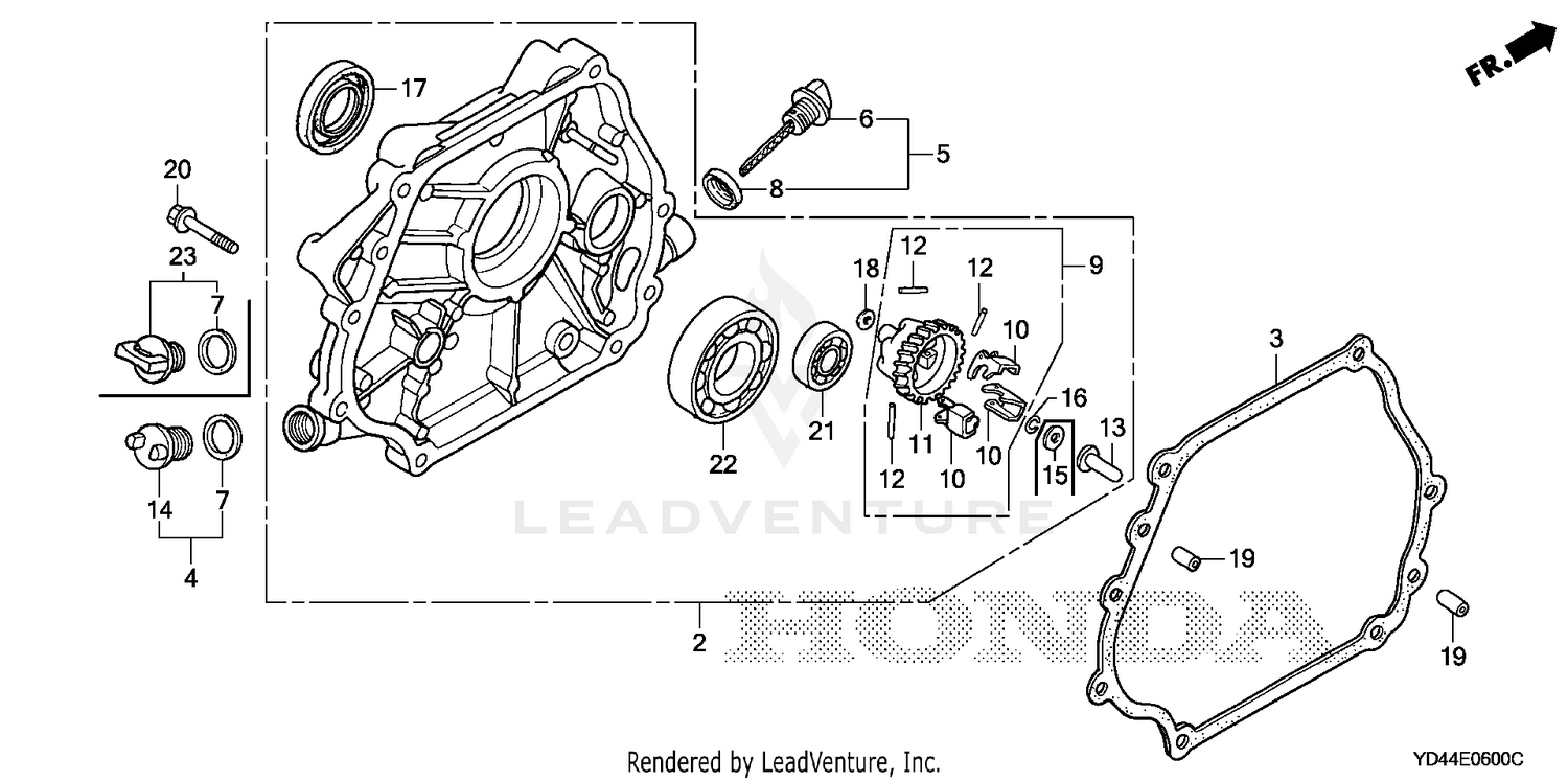 CRANKCASE COVER