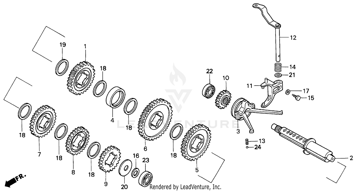 CHANGE SHAFT (H4013)