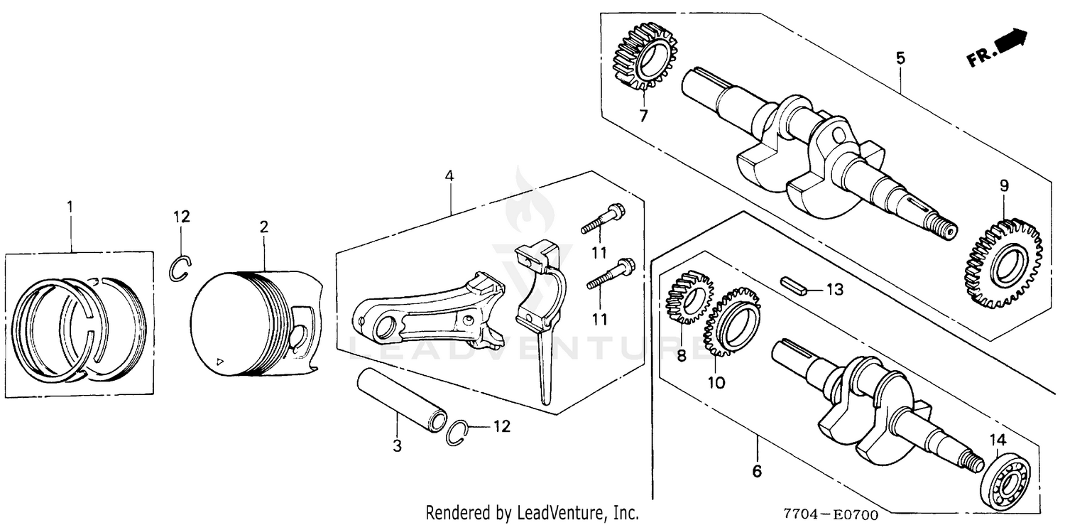 PISTON@CRANKSHAFT