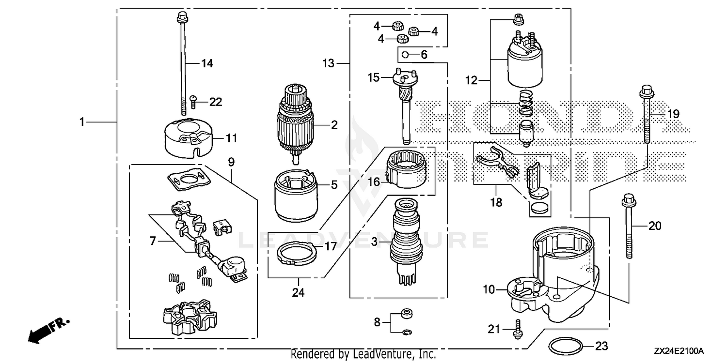 STARTER MOTOR