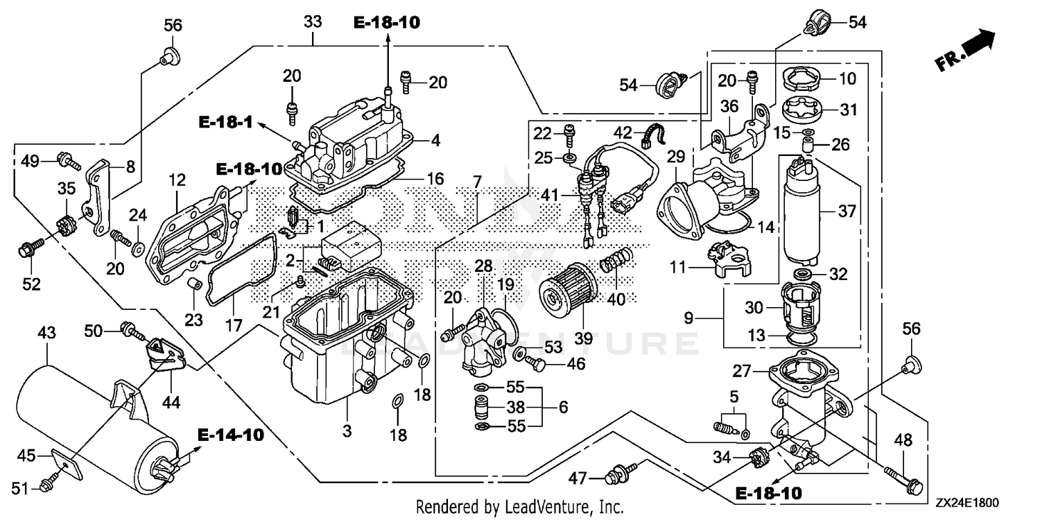 VAPOR SEPARATOR ASSY.