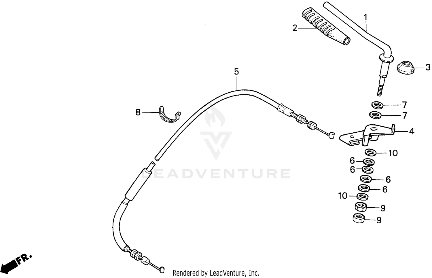 THROTTLE LEVER
