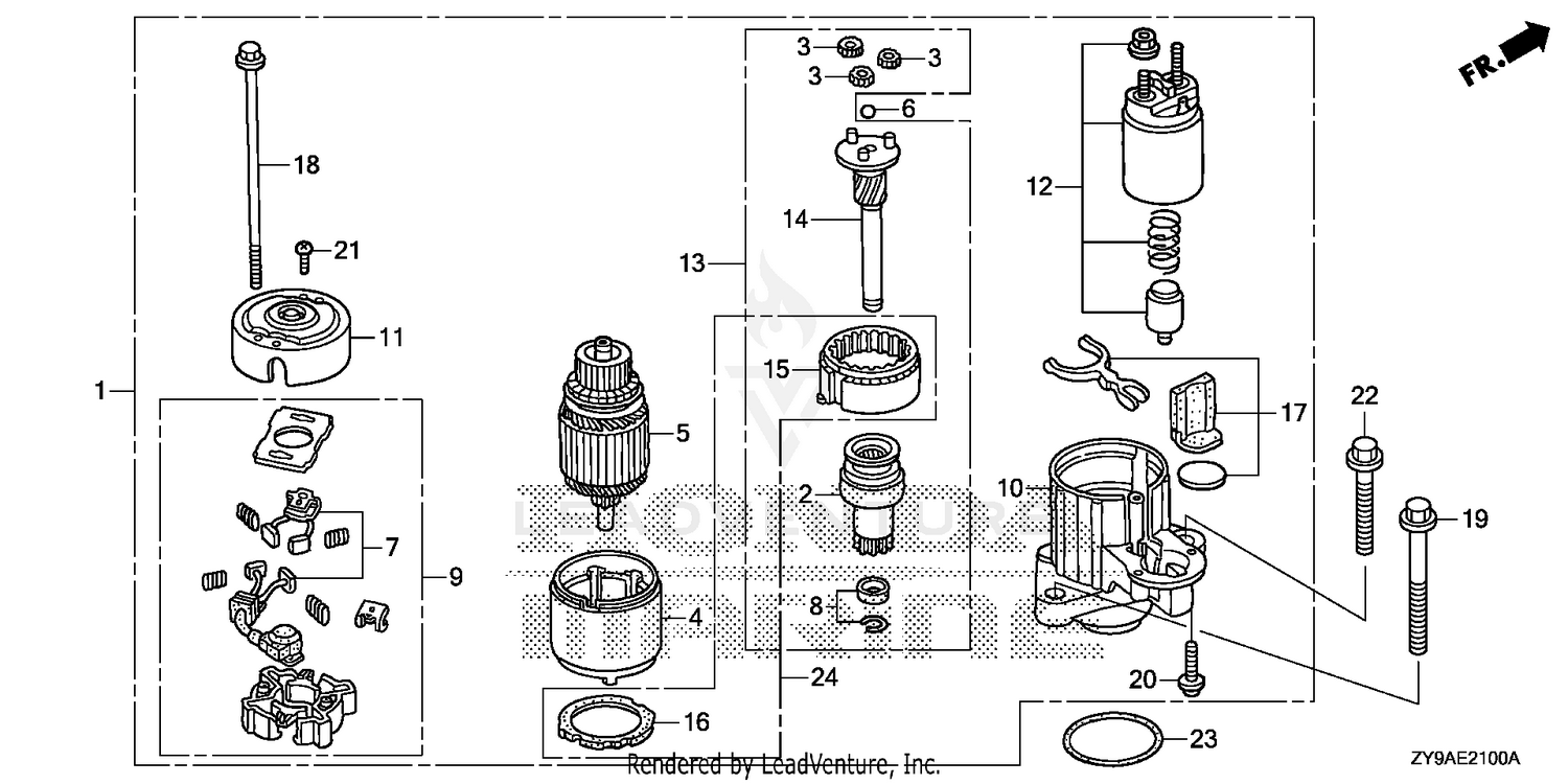 STARTER MOTOR