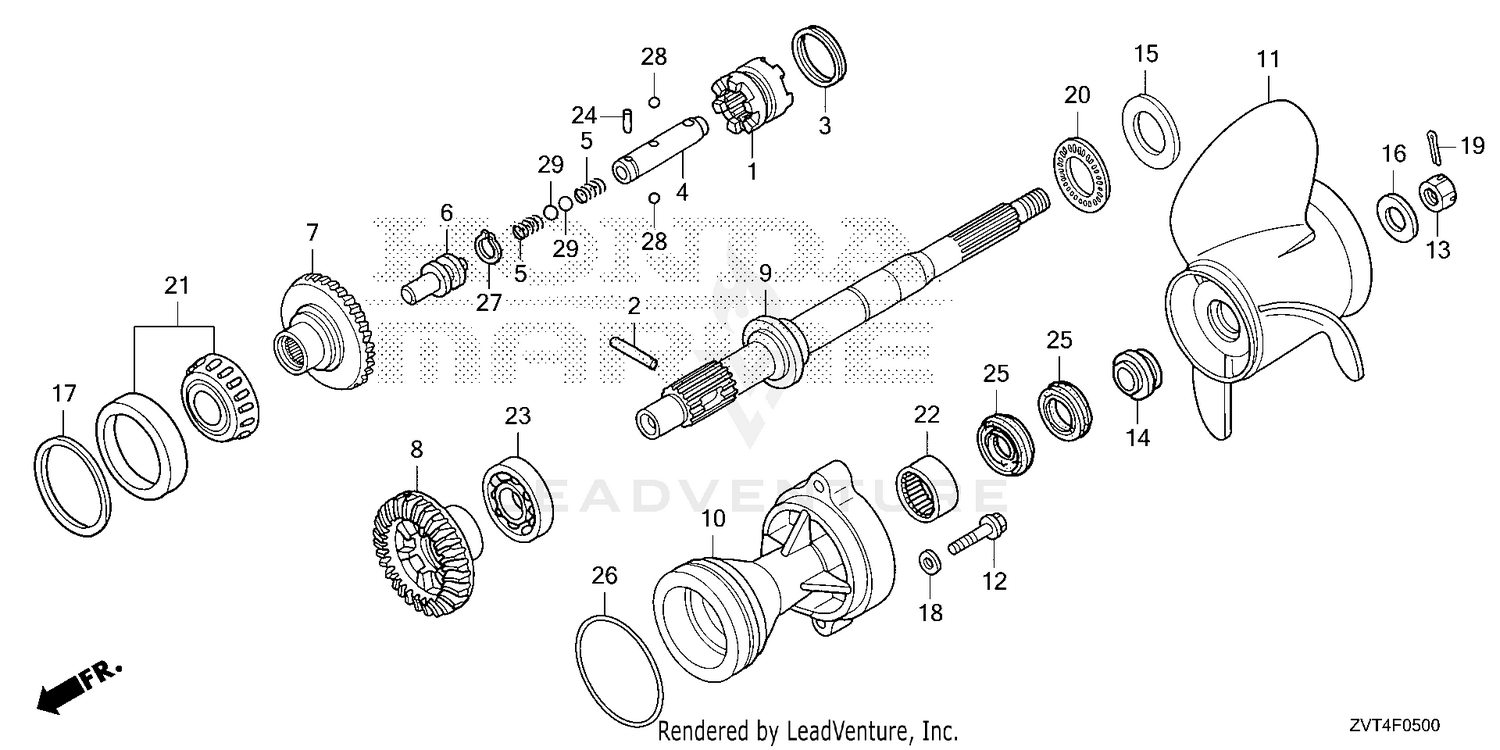 PROPELLER SHAFT@PROPELLER