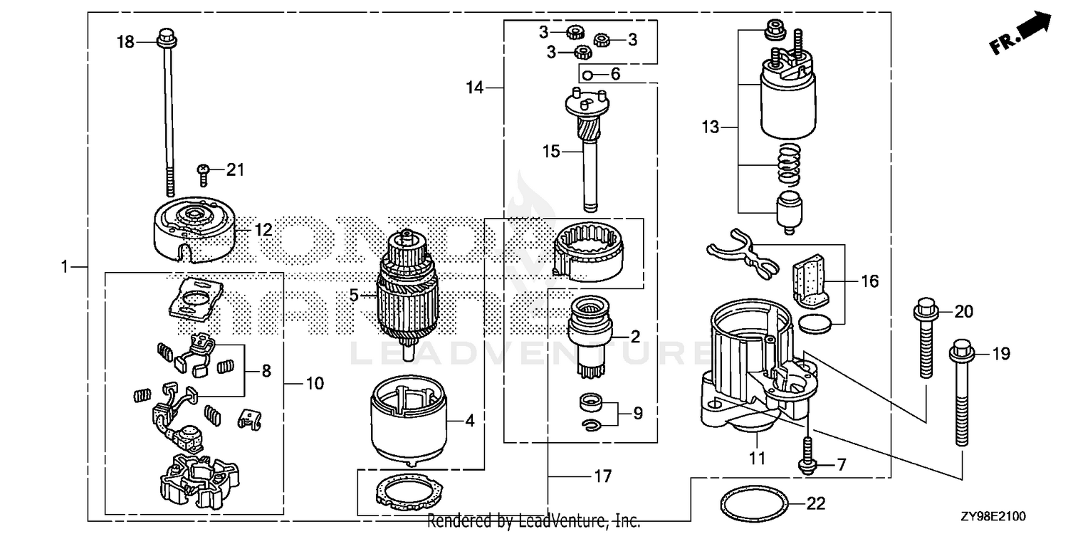 STARTER MOTOR