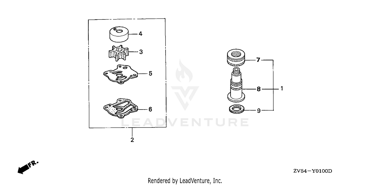 PUMP IMPELLER KIT