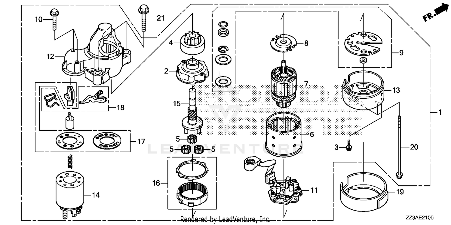 STARTER MOTOR