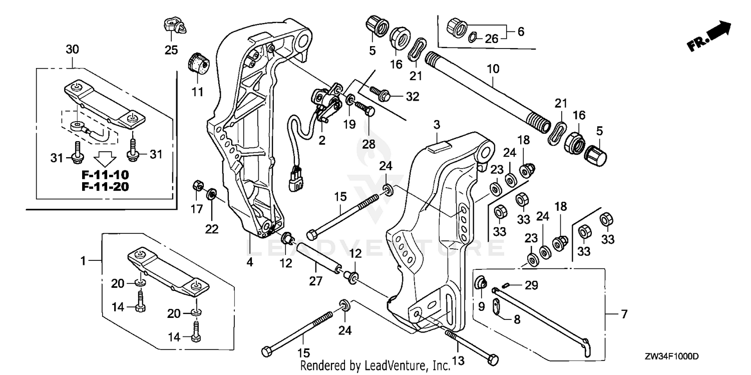 STERN BRACKET