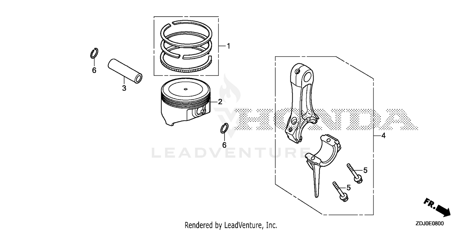 PISTON@CONNECTING ROD