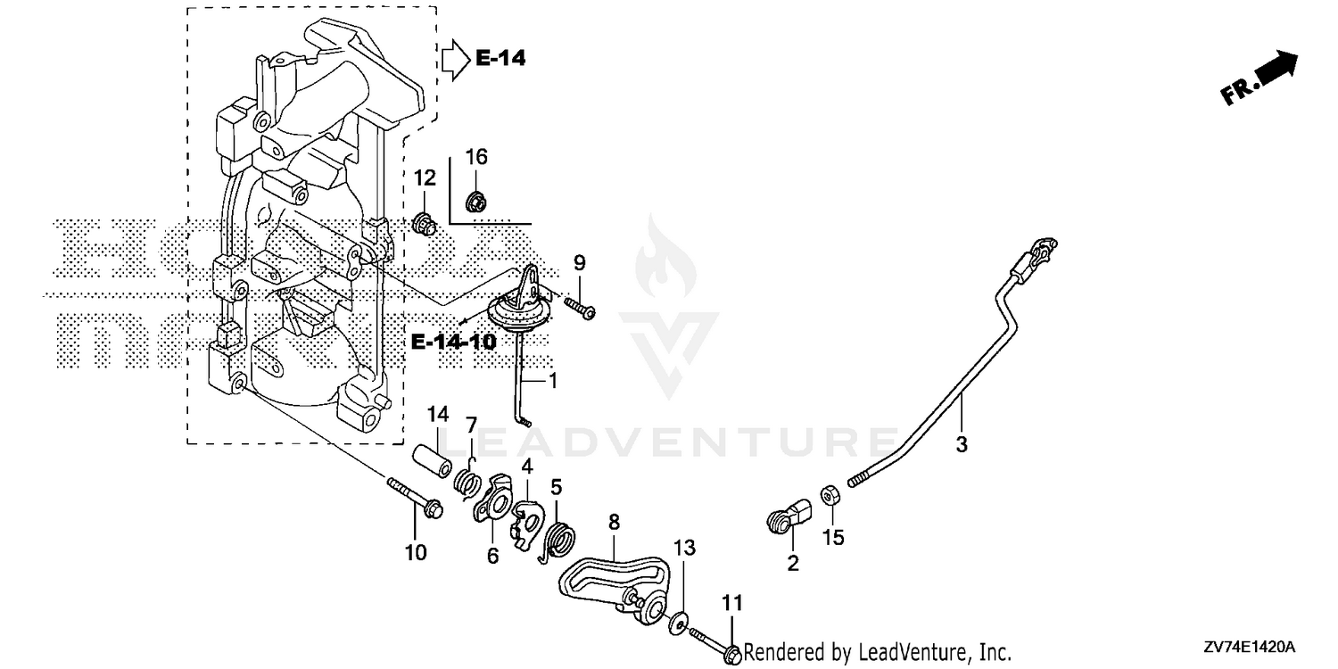 THROTTLE ROD