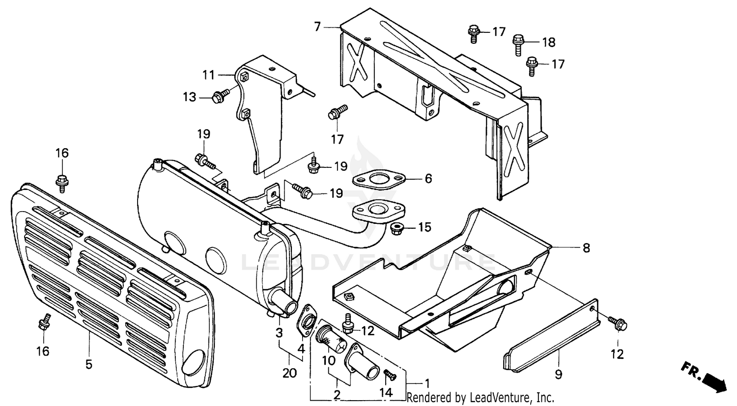 MUFFLER (H4013)