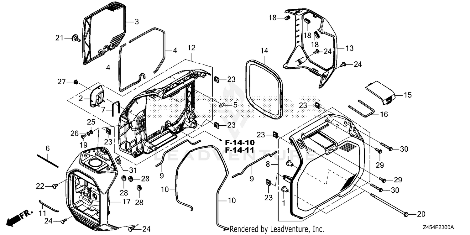FRONT PANEL@SIDE PANEL   @REAR COVER