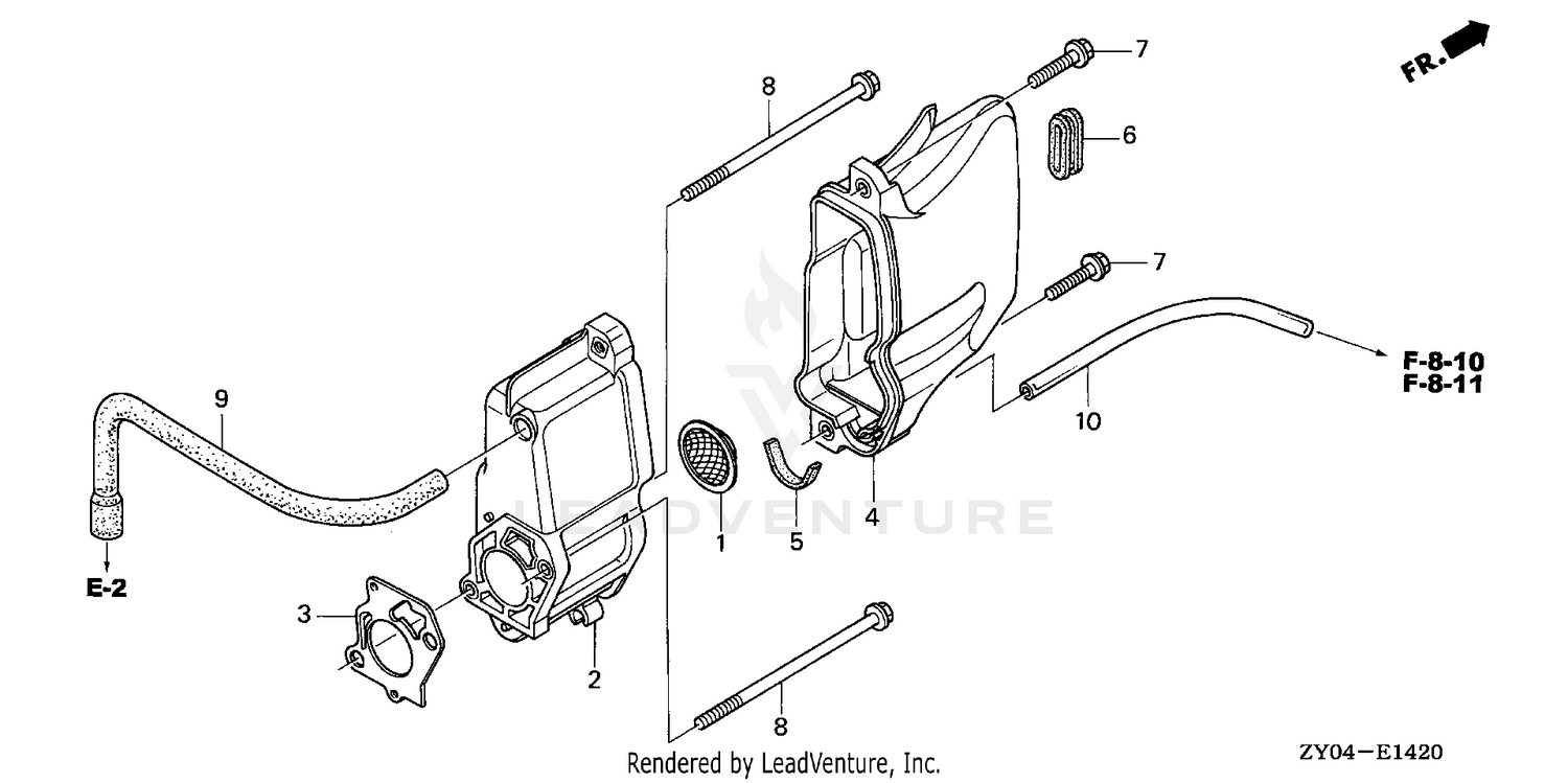MUFFLER COVER
