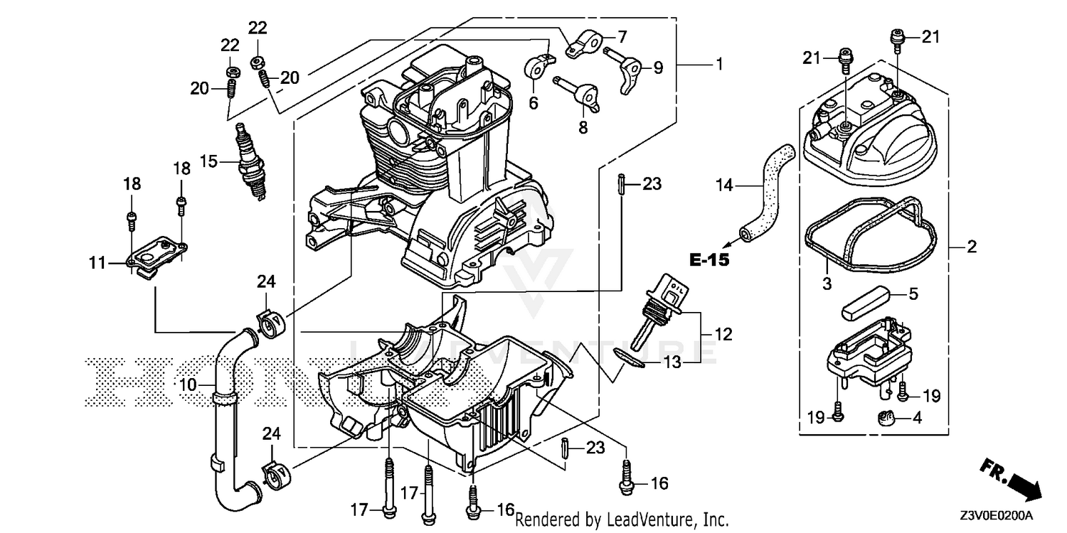 CRANKCASE SET