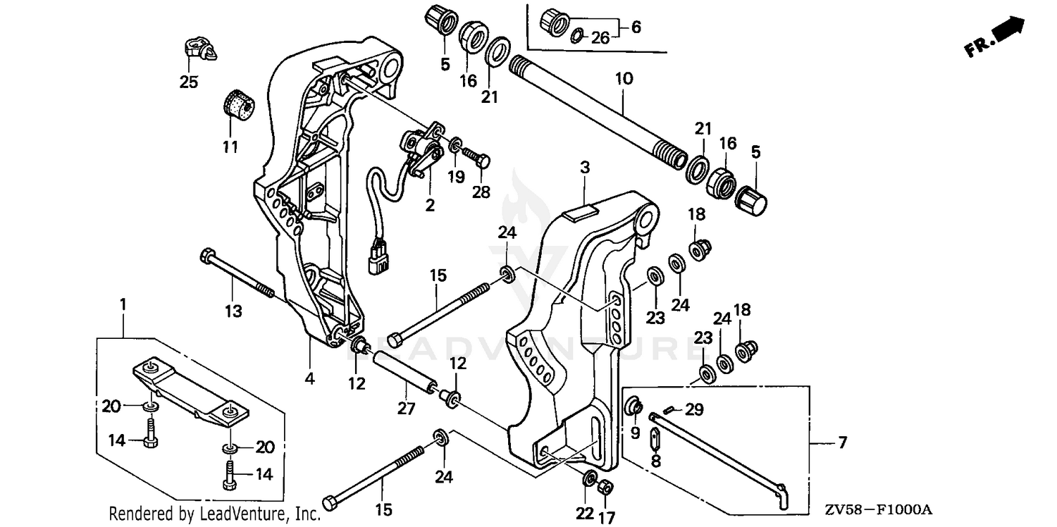 STERN BRACKET