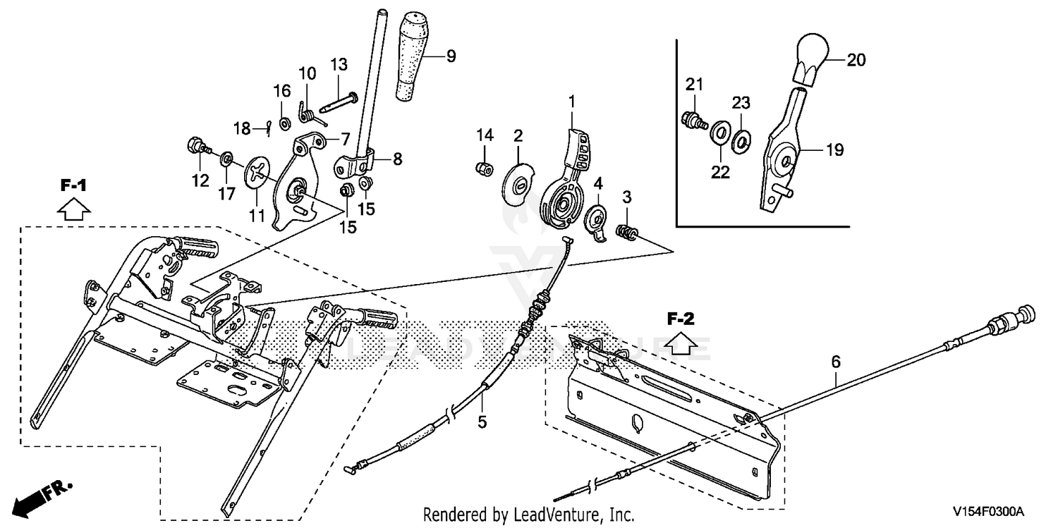 CHANGE LEVER