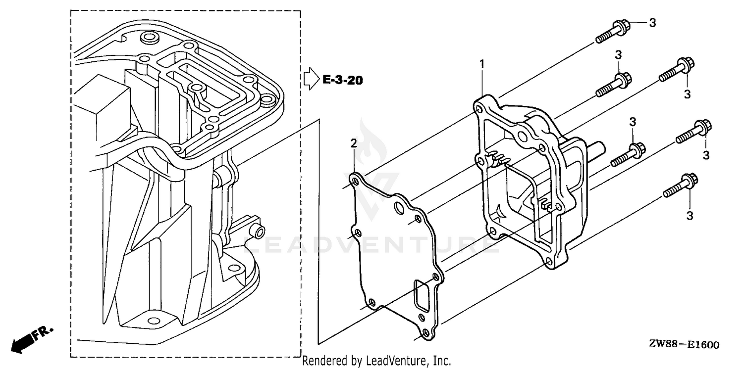 EXHAUST CHAMBER COVER