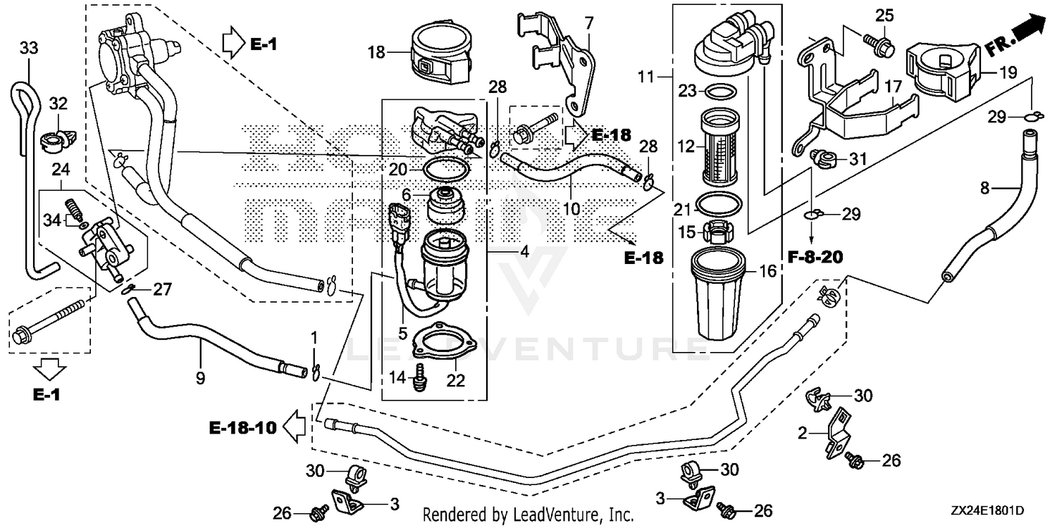 WATER SEPARATOR@FUEL     STRAINER