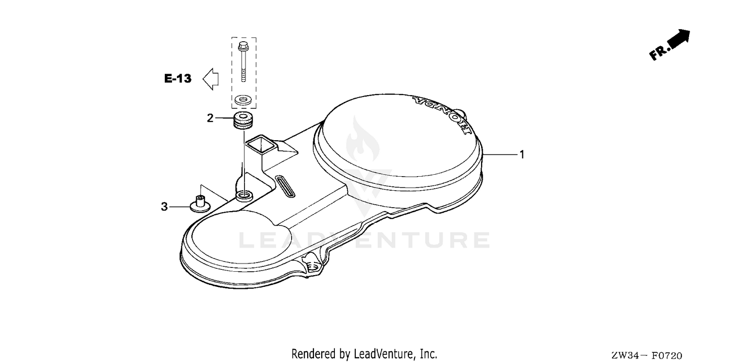 FLYWHEEL COVER