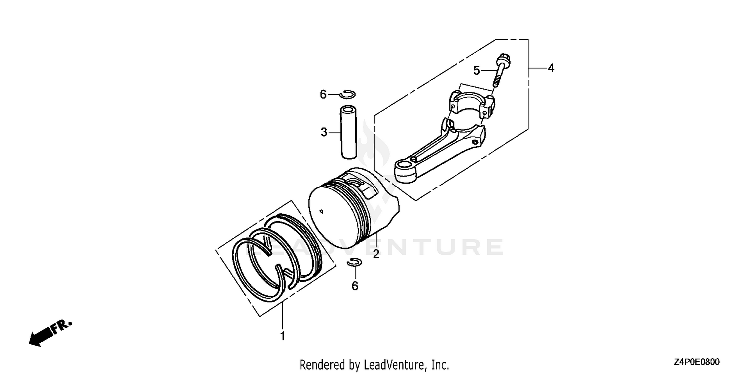 PISTON@CONNECTING ROD
