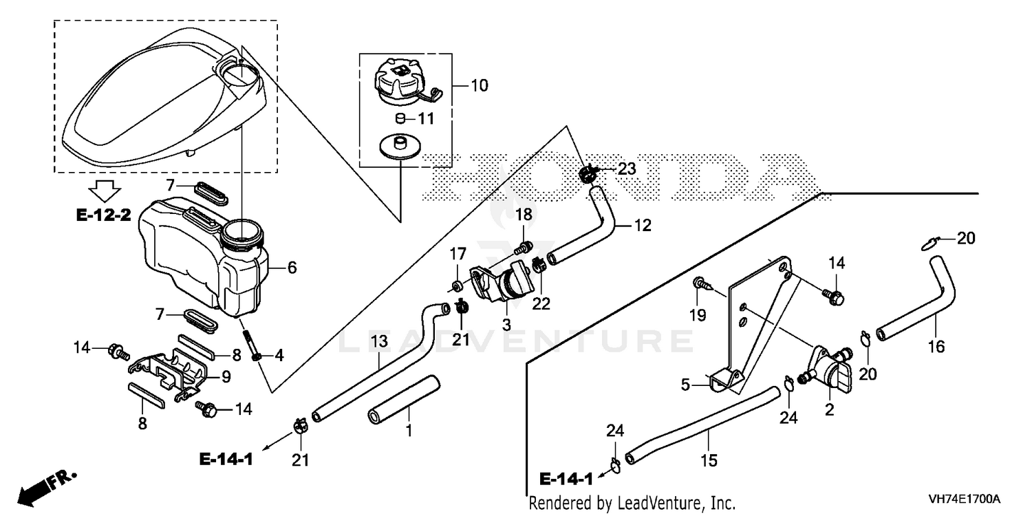 FUEL TANK (HRX217K6)