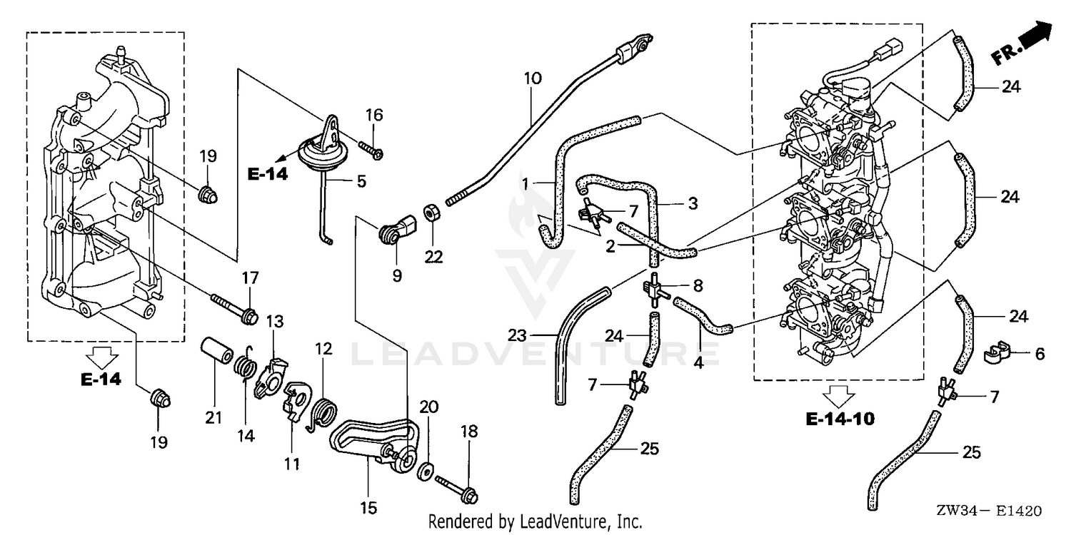 THROTTLE ROD