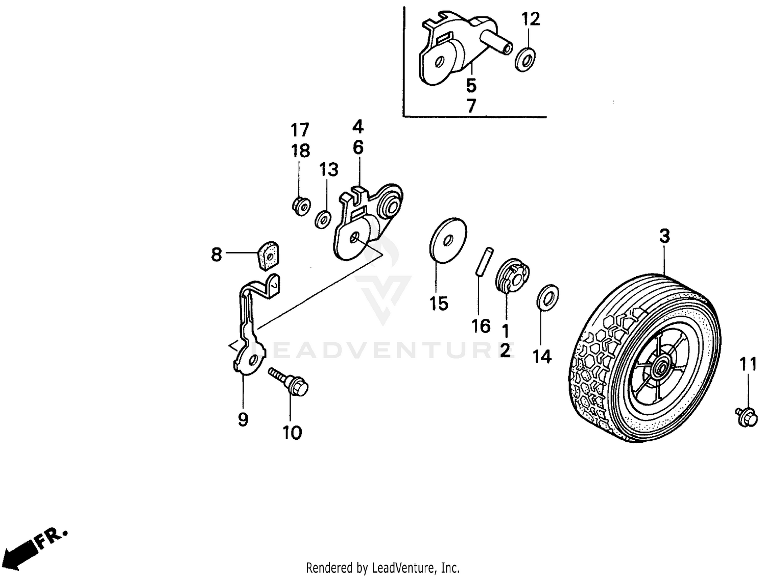 Honda lawn mower rear wheel online assembly